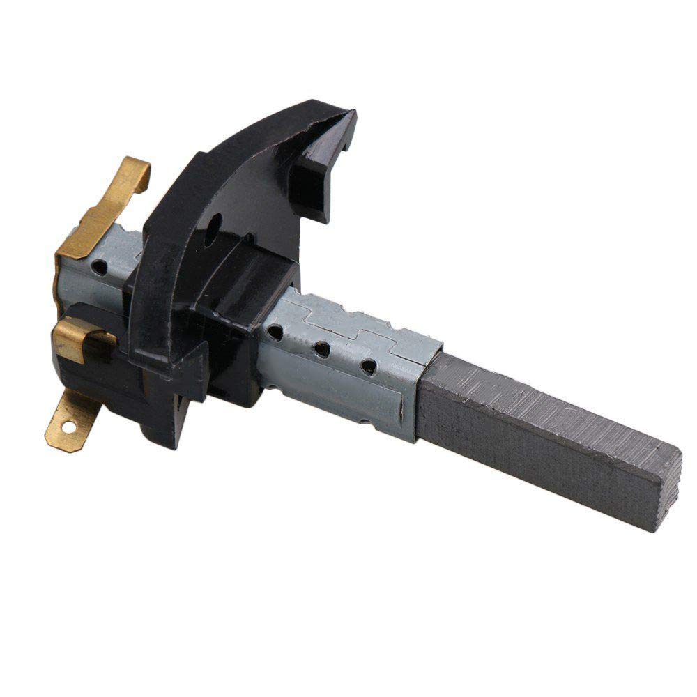 30mm Gray Vacuum Cleaner Electric Motor Carbon Brush Replacement Part for Robot & Household Sweepers - Durable Appliance Repair Accessory for Home Cleaning Tools