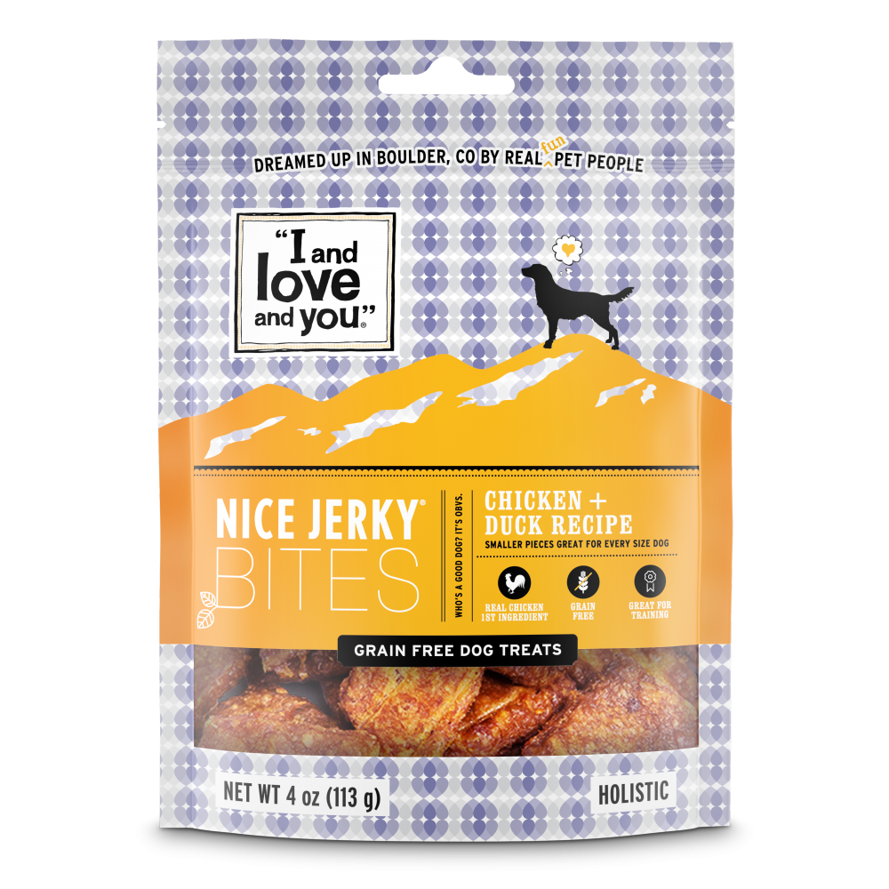 Grain-Free Chicken & Duck Jerky Dog Treats - Healthy & Natural Snacks for Dogs - Perfect for Training, Rewards & On-the-Go Use