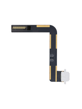 iPad Air 1 / iPad 5 (2017) / iPad 6 (2018) Charging Port Flex Cable Replacement - Aftermarket Part with Soldering Required - Fix Charging & Sync Issues for DIY Repair