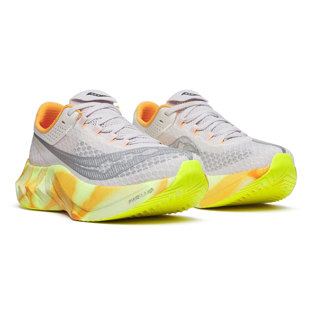 Saucony Women's Endorphin Pro 4 Running Shoes - Lightweight Carbon Fiber Racing Sneakers for Marathon & Road Racing - Perfect for Long Distance Training & Competitive Running