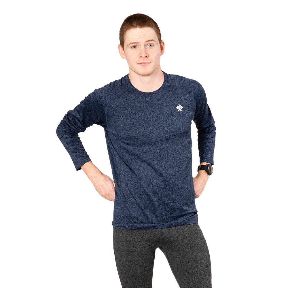 Men's Rabbit EZ Tee Long Sleeve Shirt - Soft Cotton Comfort Fit Casual Top for Everyday Wear | Perfect for Outdoor Activities, Work & Relaxation