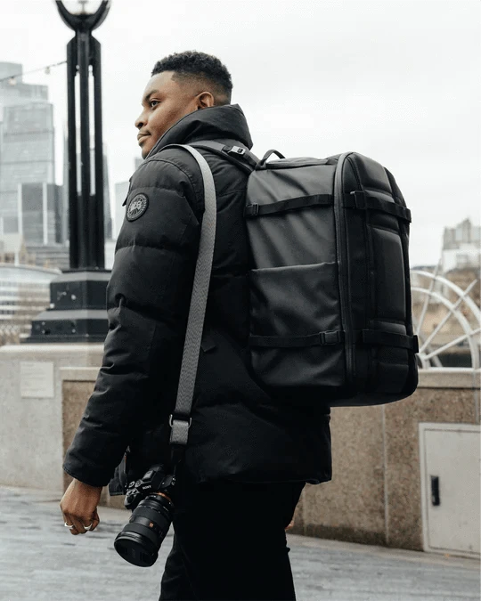 Db Ramverk Pro Backpack 32L - Waterproof Travel Backpack for Men & Women, Durable Laptop Backpack with USB Charging Port, Perfect for Hiking, Camping, Business Trips & Daily Commute