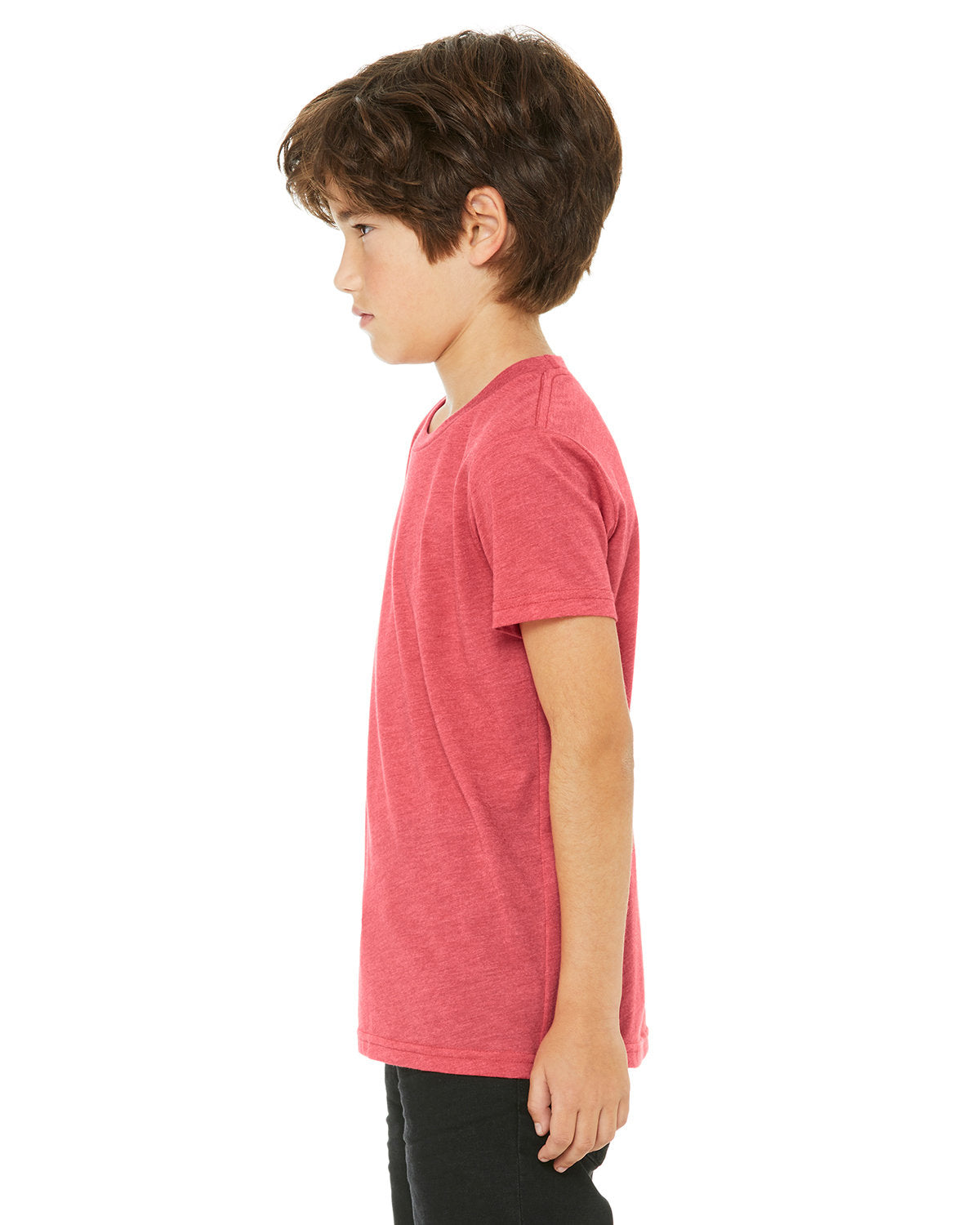 Bella + Canvas 3413Y Youth Triblend Short Sleeve T-Shirt - Soft Comfortable Kids Tee for School, Play & Everyday Wear