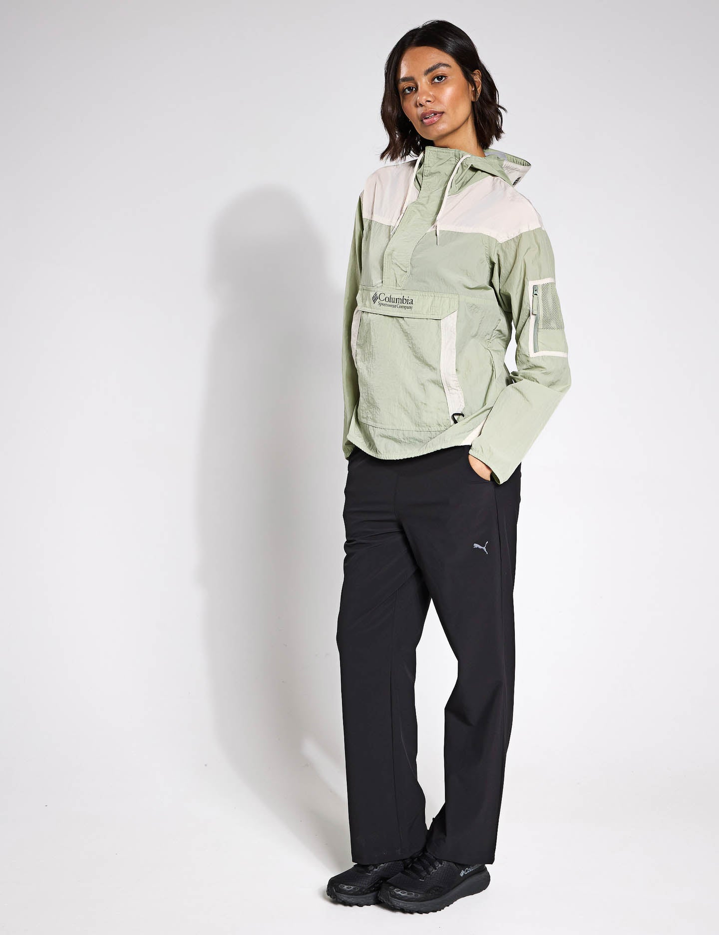 Challenger II Windbreaker Jacket for Men & Women - Lightweight Water-Resistant Safari & Dark Stone Outdoor Windbreaker - Perfect for Hiking, Camping, and Travel