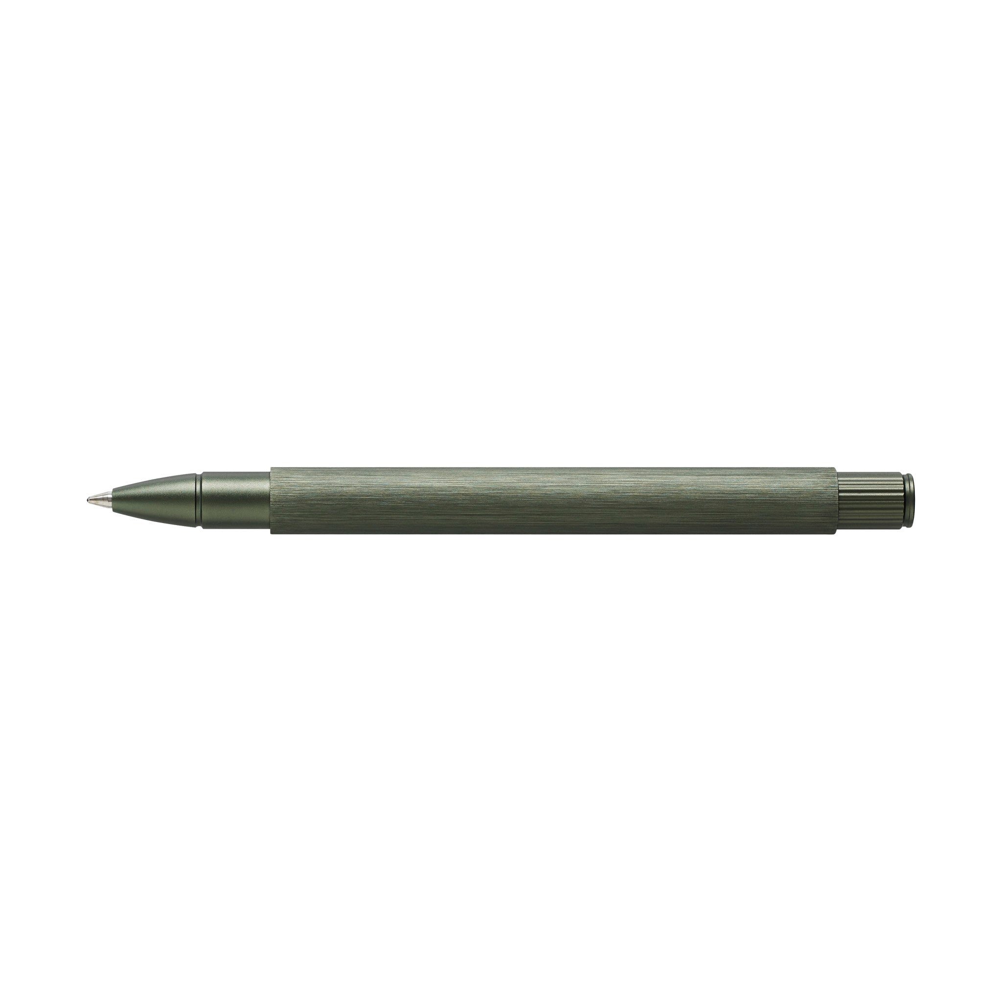 NEO Slim Rollerball Pen - Premium Aluminum Olive Green Writing Pen #146156 for Office, School & Journaling