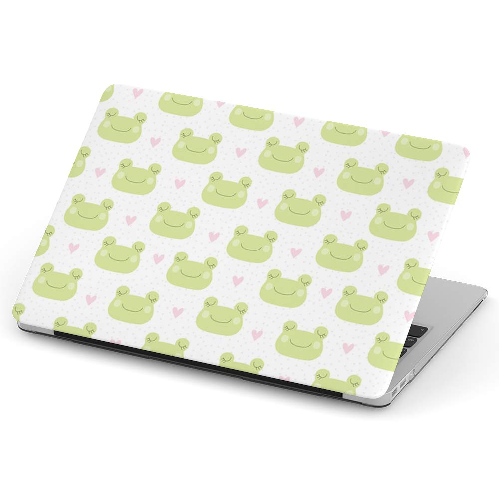 Hard Protective Case for MacBook Air 13 inch (Model A1369 & A1466 2010-2017) - Durable Full Body Cover with Frog Design - Perfect for School, Work & Travel Protection