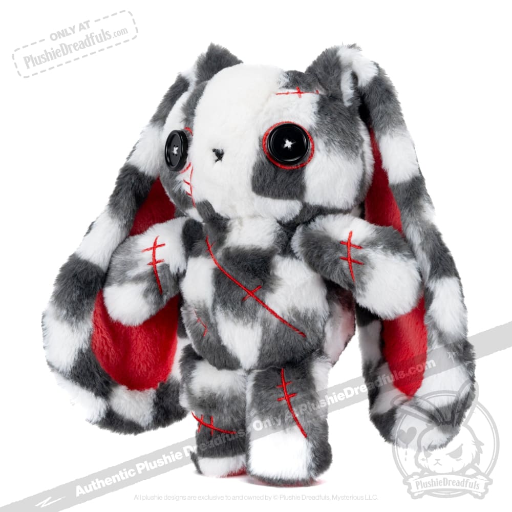Plushie Dreadfuls Dyspraxia Rabbit - Soft Stuffed Animal Toy for Kids with Dyspraxia | Sensory Comfort Plush for Therapy, Bedtime & Emotional Support