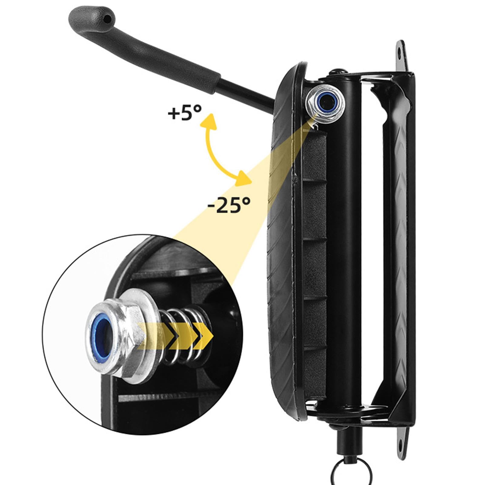Heavy Duty Garage Bike Rack - Adjustable Wall Mount for Home & Shop Storage
