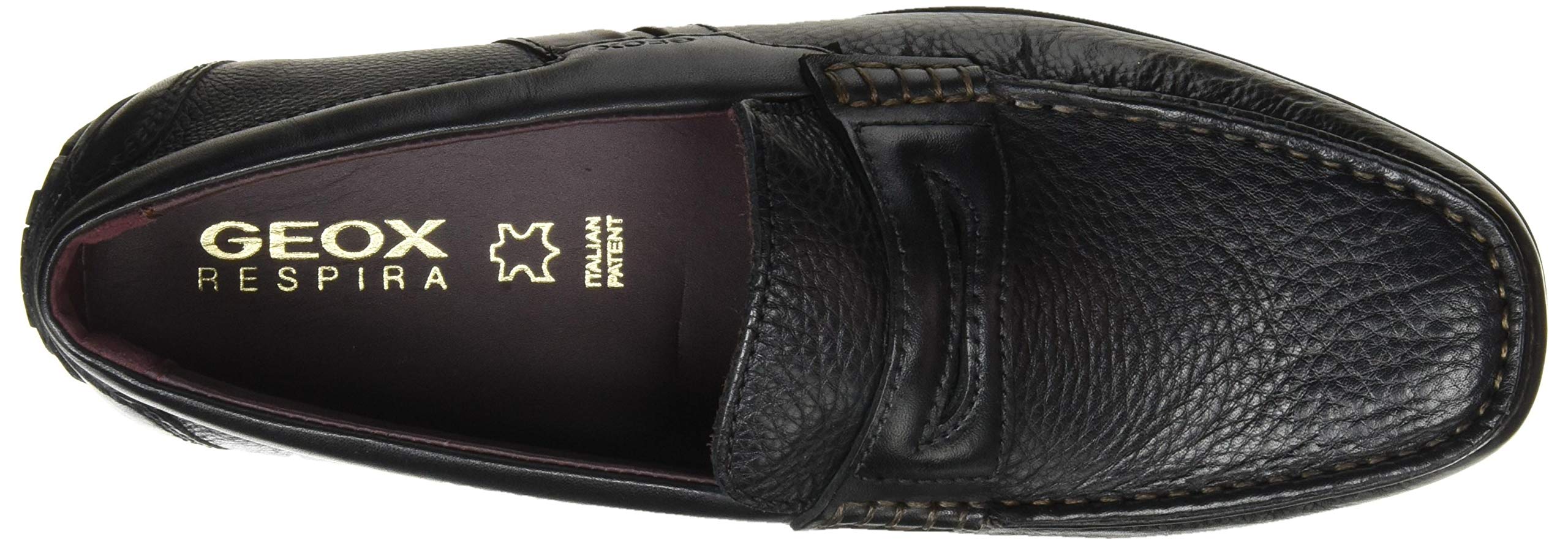 Geox Men's Moccasin Shoes - Comfortable & Stylish Leather Loafers for Casual Wear | Perfect for Office, Travel & Everyday Use