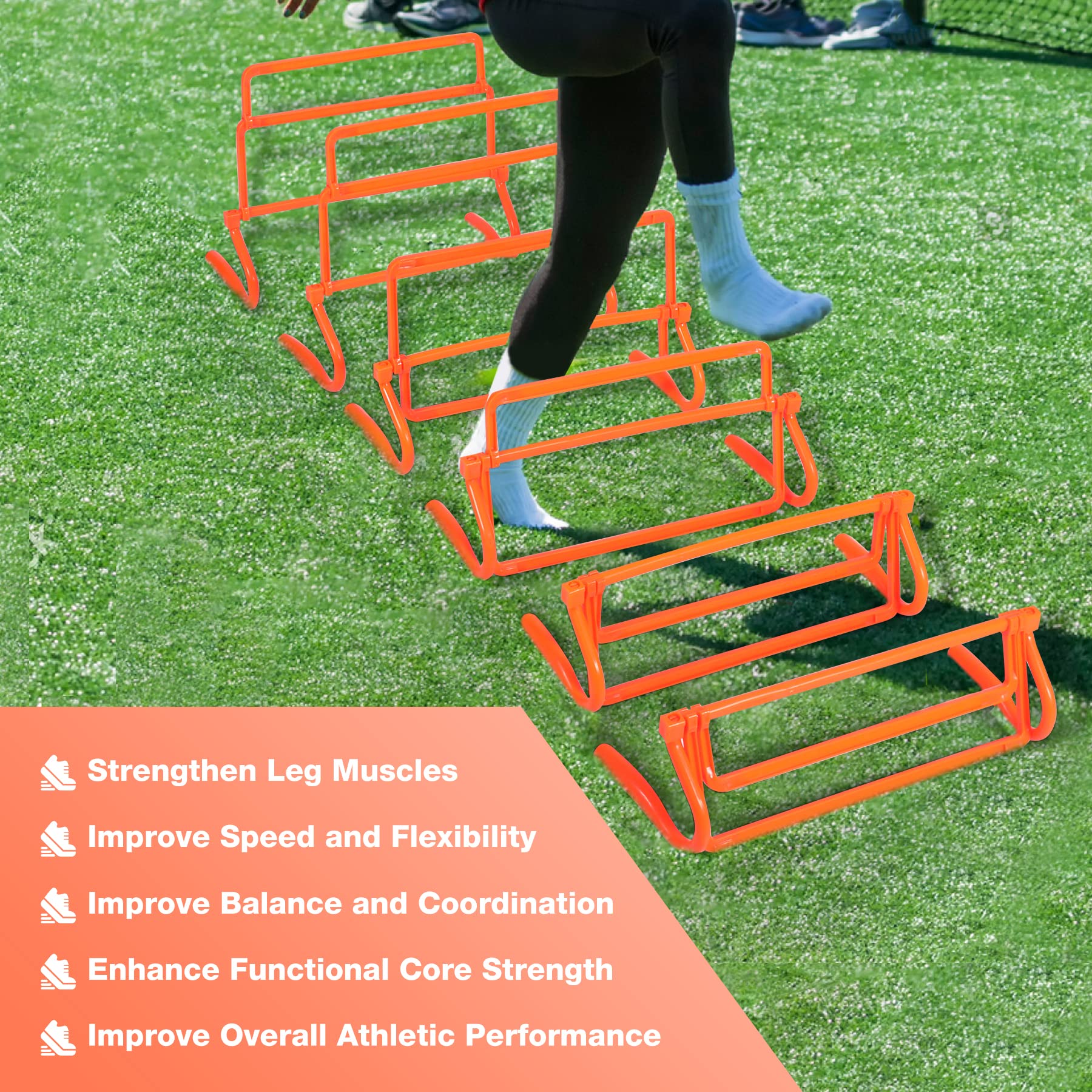 Agility Ladder & Speed Training Set for Soccer & Fitness