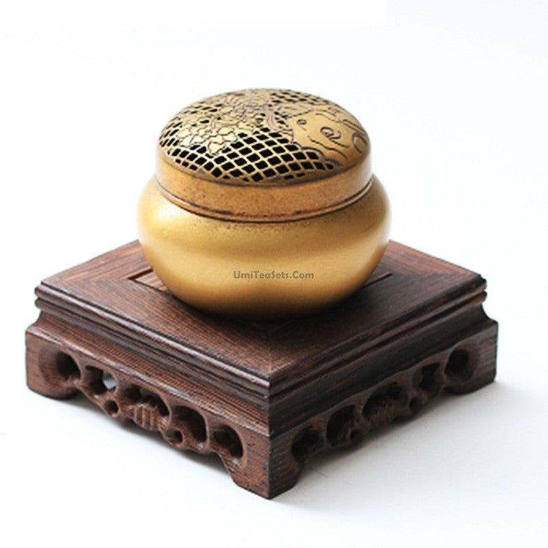 Handcrafted Wenge Wood Teapot Stand - Natural Wood Tea Tray for Chinese Gongfu Tea Ceremony, Home Decor & Tea Party Serving Tray