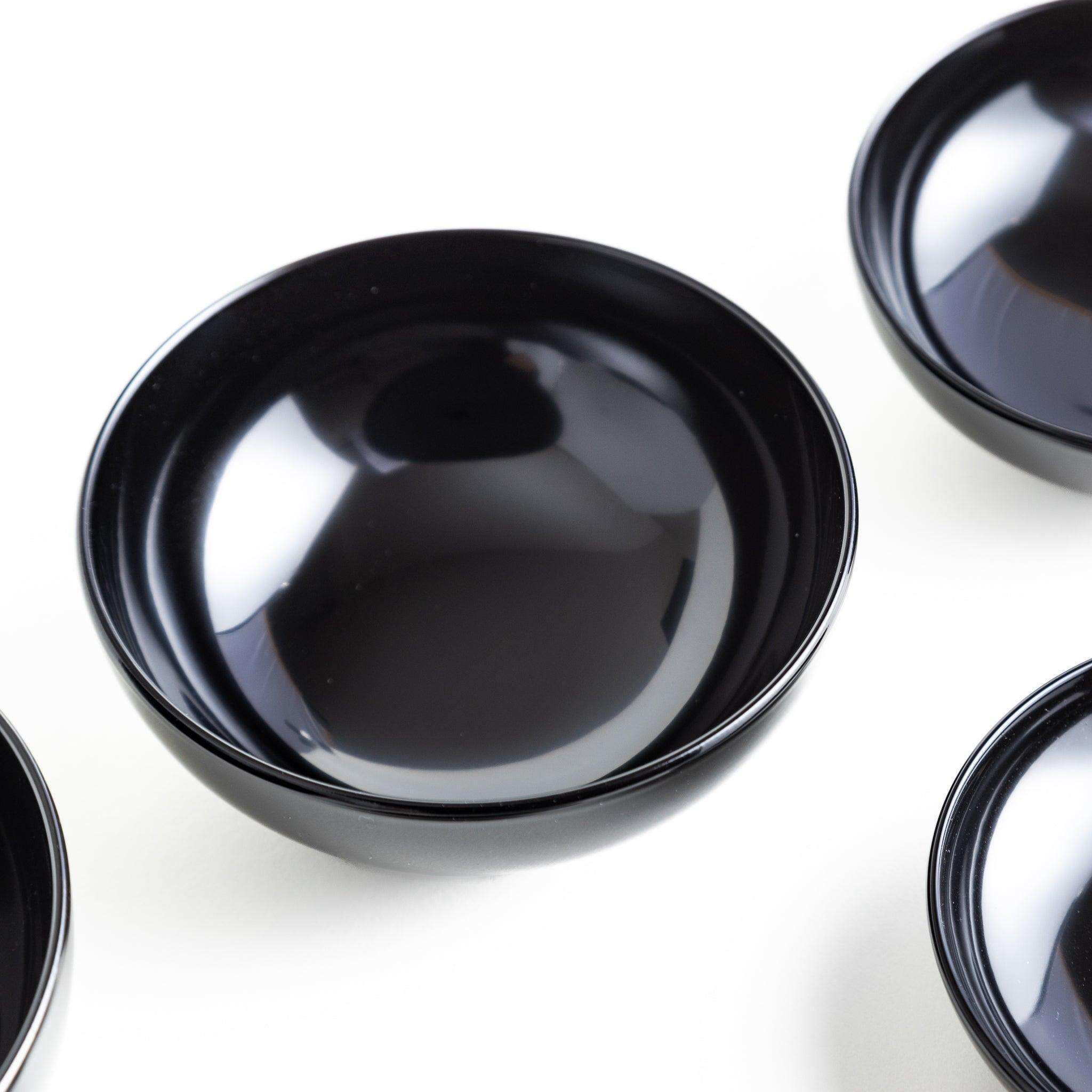 5-Piece Nested Oryoki Set - Traditional Japanese Zen Buddhist Meal Bowls for Mindful Eating, Meditation & Ceremonial Use