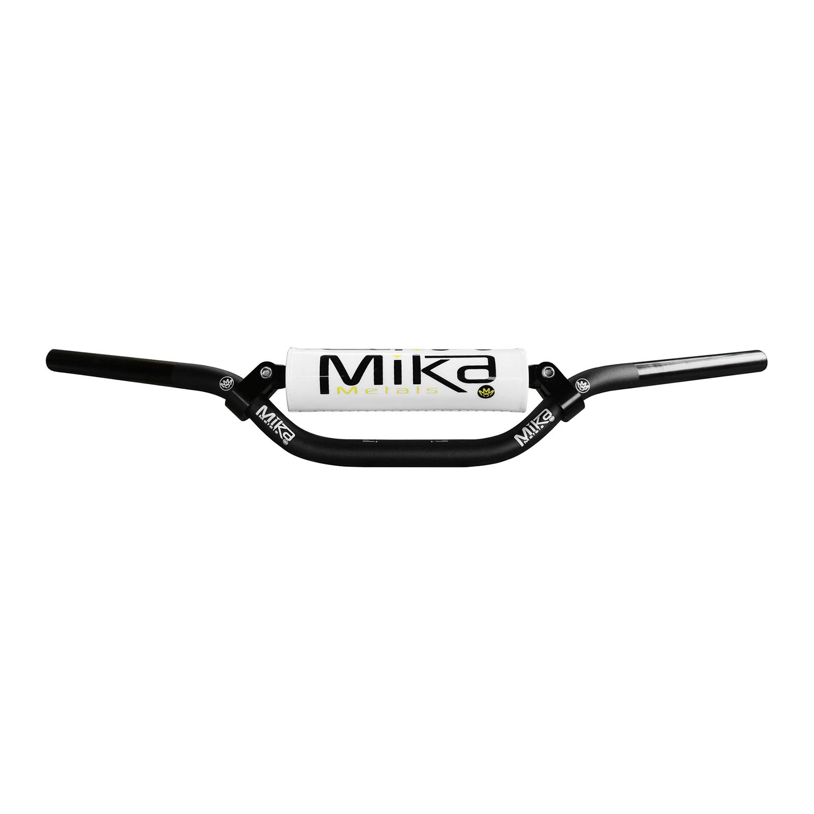 PW50 Series White Handlebar Kit - Durable Motorcycle Handlebars for Kids & Youth - Perfect for Off-Road Riding, Motocross & Dirt Bike Adventures