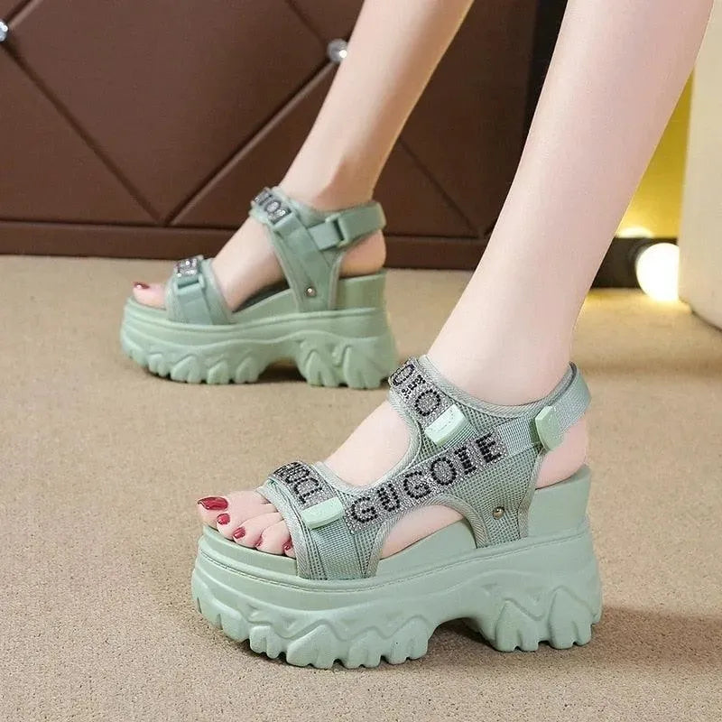Stylish Open Toe Wedge Sandals for Women - Comfortable Summer Wedge Heels with Arch Support | Perfect for Beach, Wedding & Casual Outfits