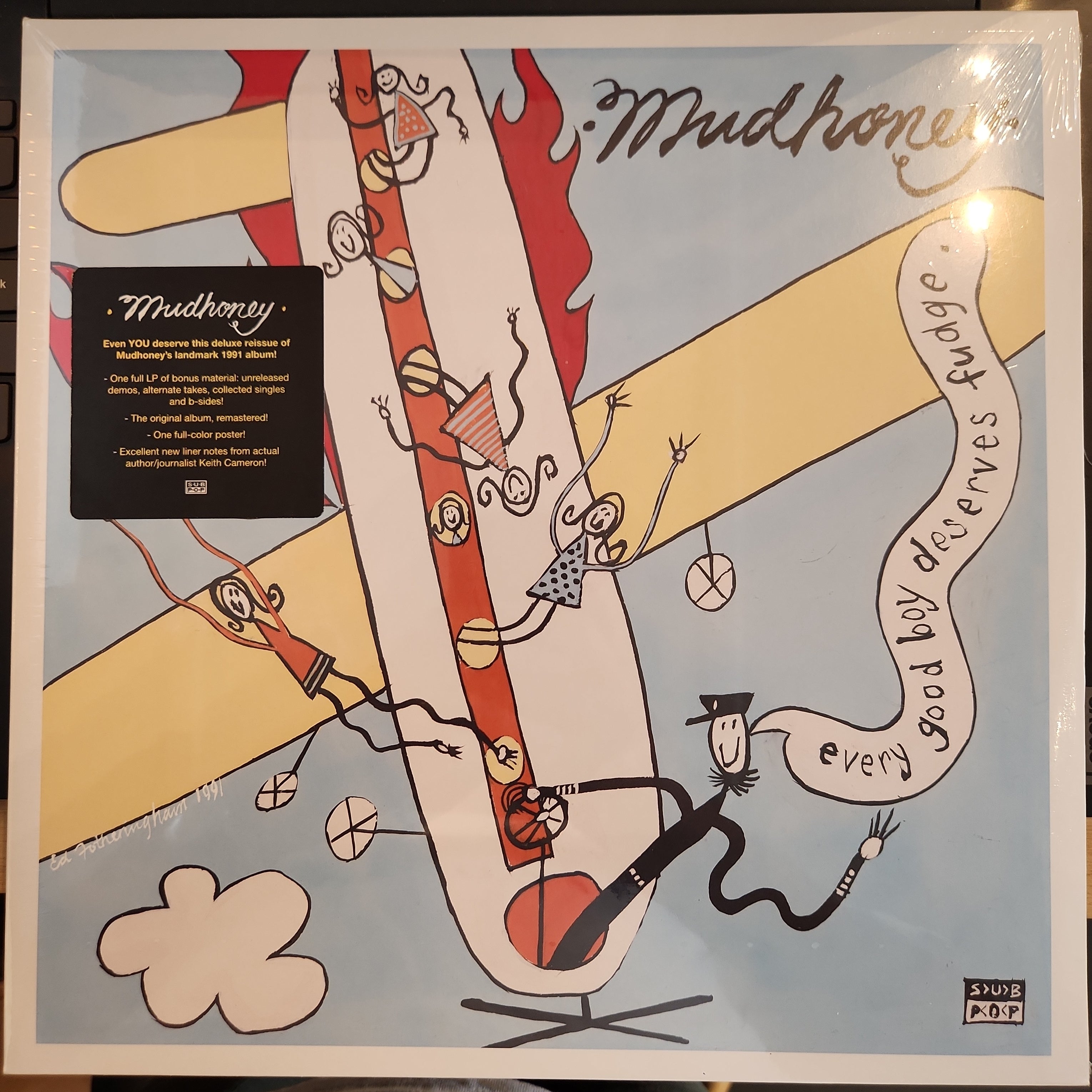 Mudhoney - Every Good Boy Deserves Fruit Vinyl LP Record | Alternative Rock Music | Perfect for Collectors & Vinyl Enthusiasts | Great for Home Listening & Gifts