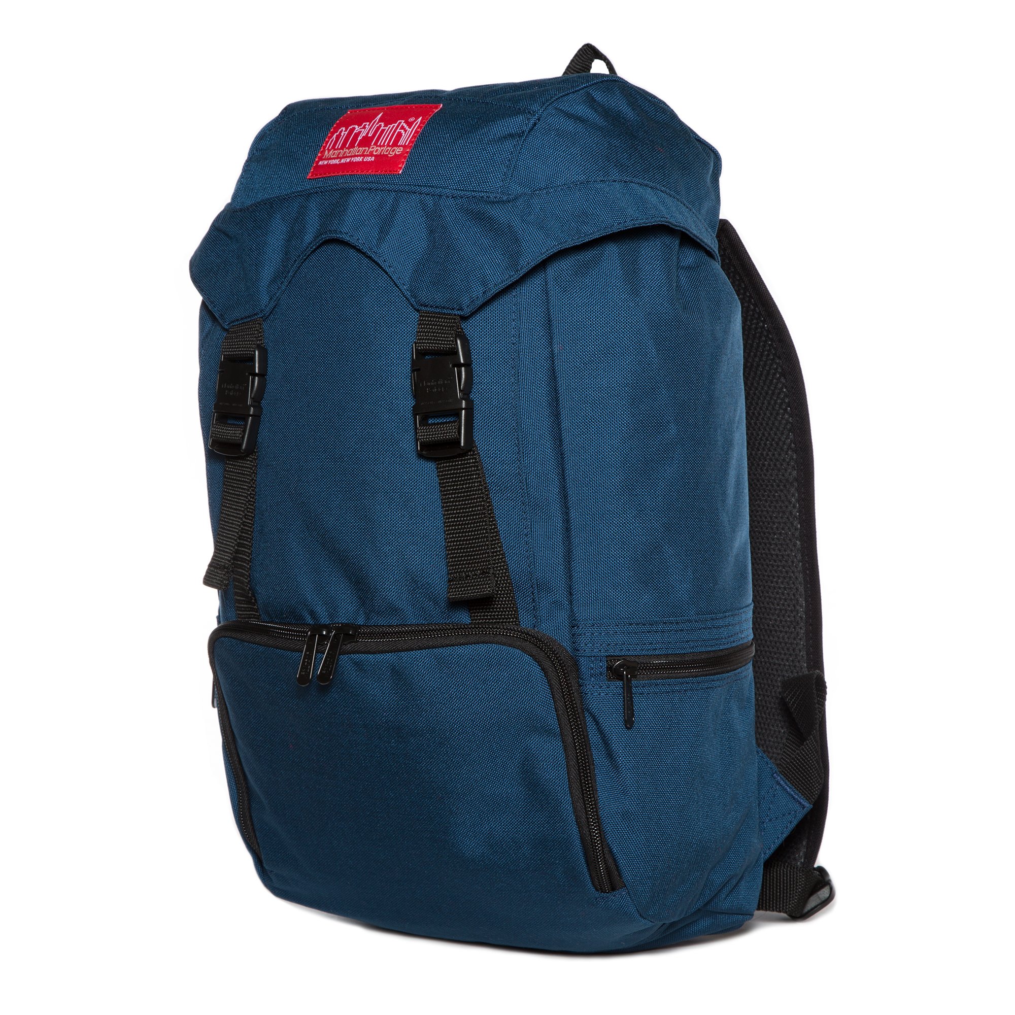 Manhattan Portage Hiker Backpack Jr - Lightweight Durable Daypack for Hiking & Travel - Navy Blue One Size Backpack - Perfect for School, Commuting & Outdoor Adventures
