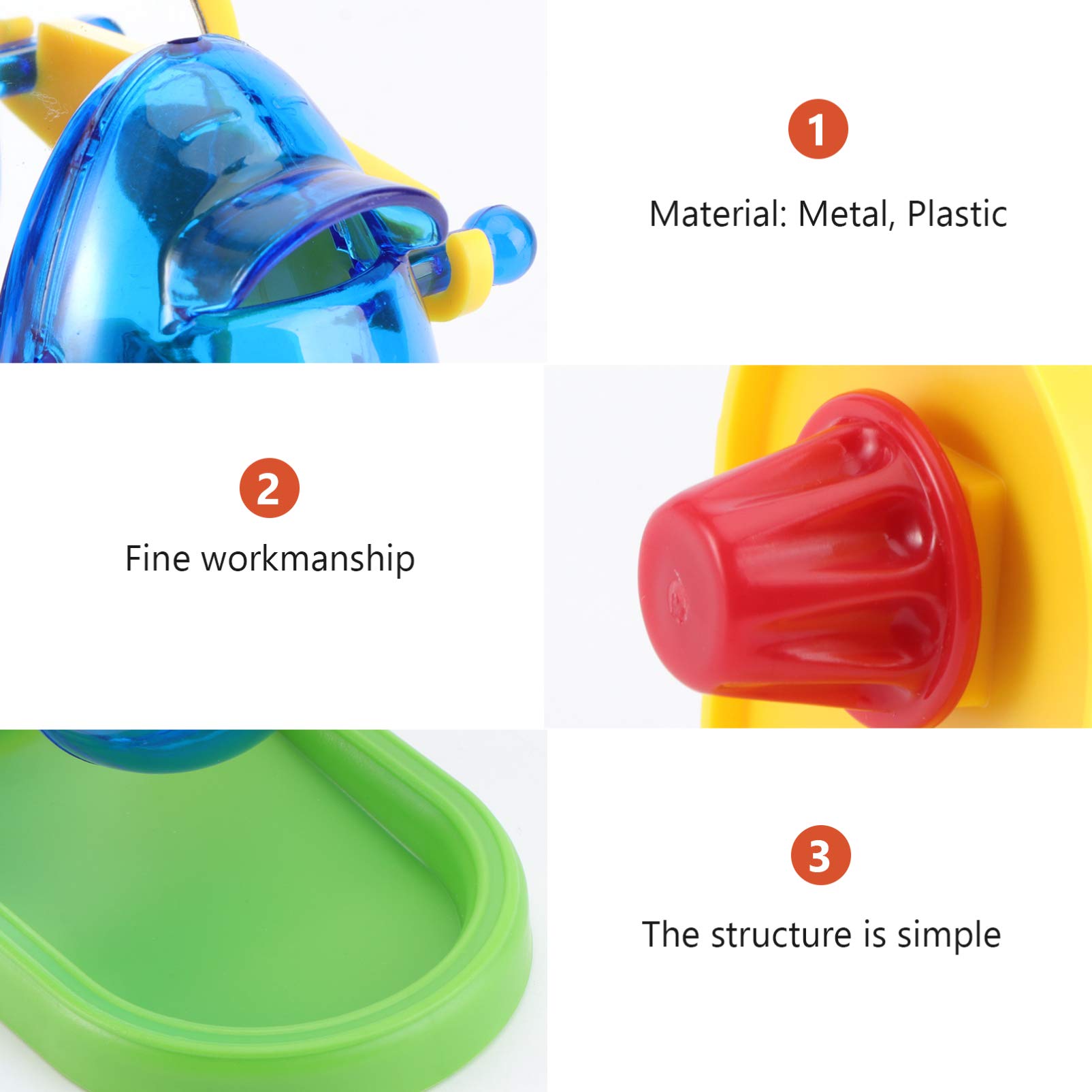 Balacoo Parrot Foraging Toys - Treat Dispensing Feeder & Hanging Puzzle Toy for Intelligence Growth - Fun Cage Enrichment for Parakeets, Cockatiels & Macaws - Perfect for Mental Stimulation & Playtime