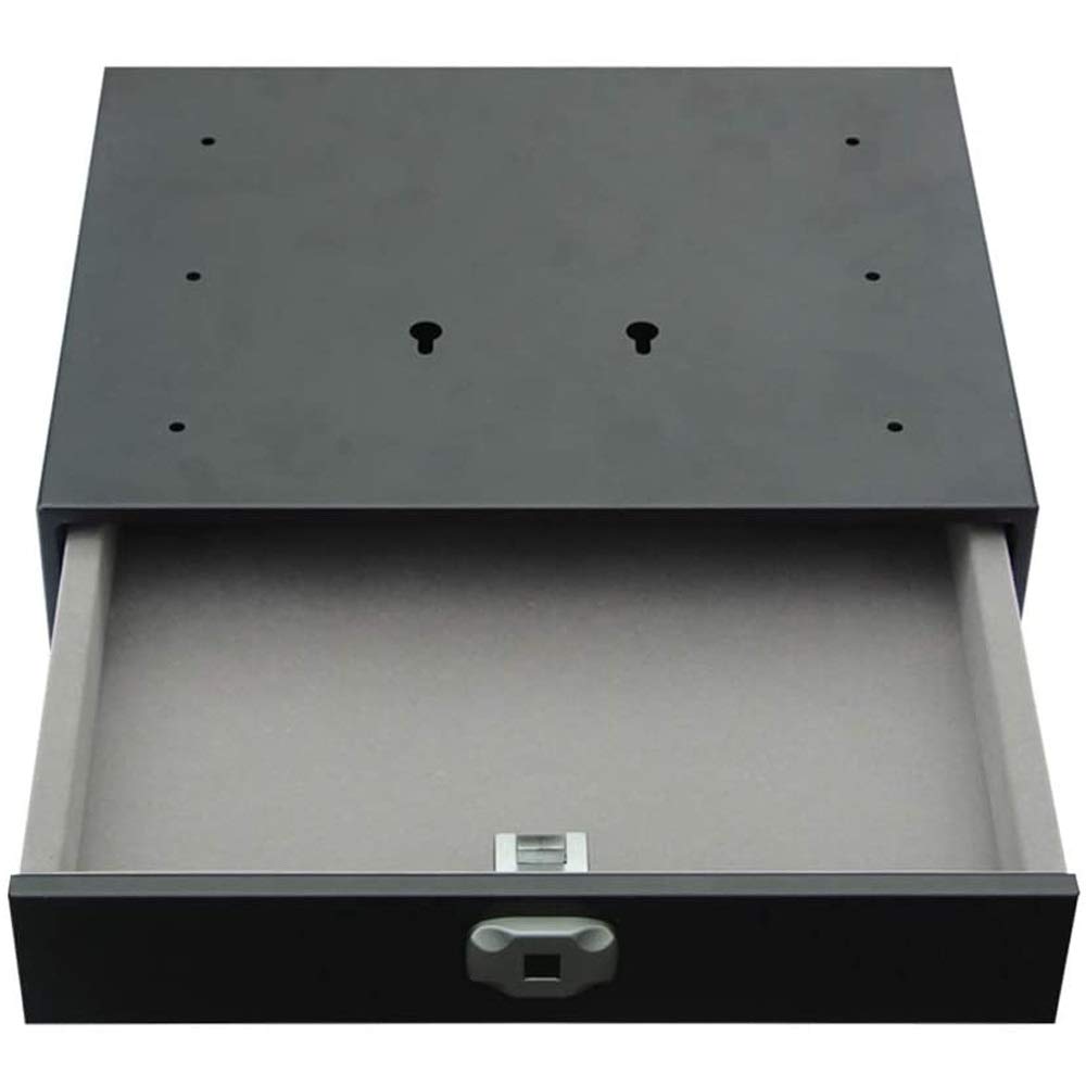 Steel Home Security Safe Box - Fireproof & Waterproof Cabinet Safe with Digital Lock for Bedroom, Office, Study - Organize Valuables, Documents, Jewelry - Mini Metal Storage Box (35 x 28 x 7cm) - Perfect for Home, Travel & Gift Giving