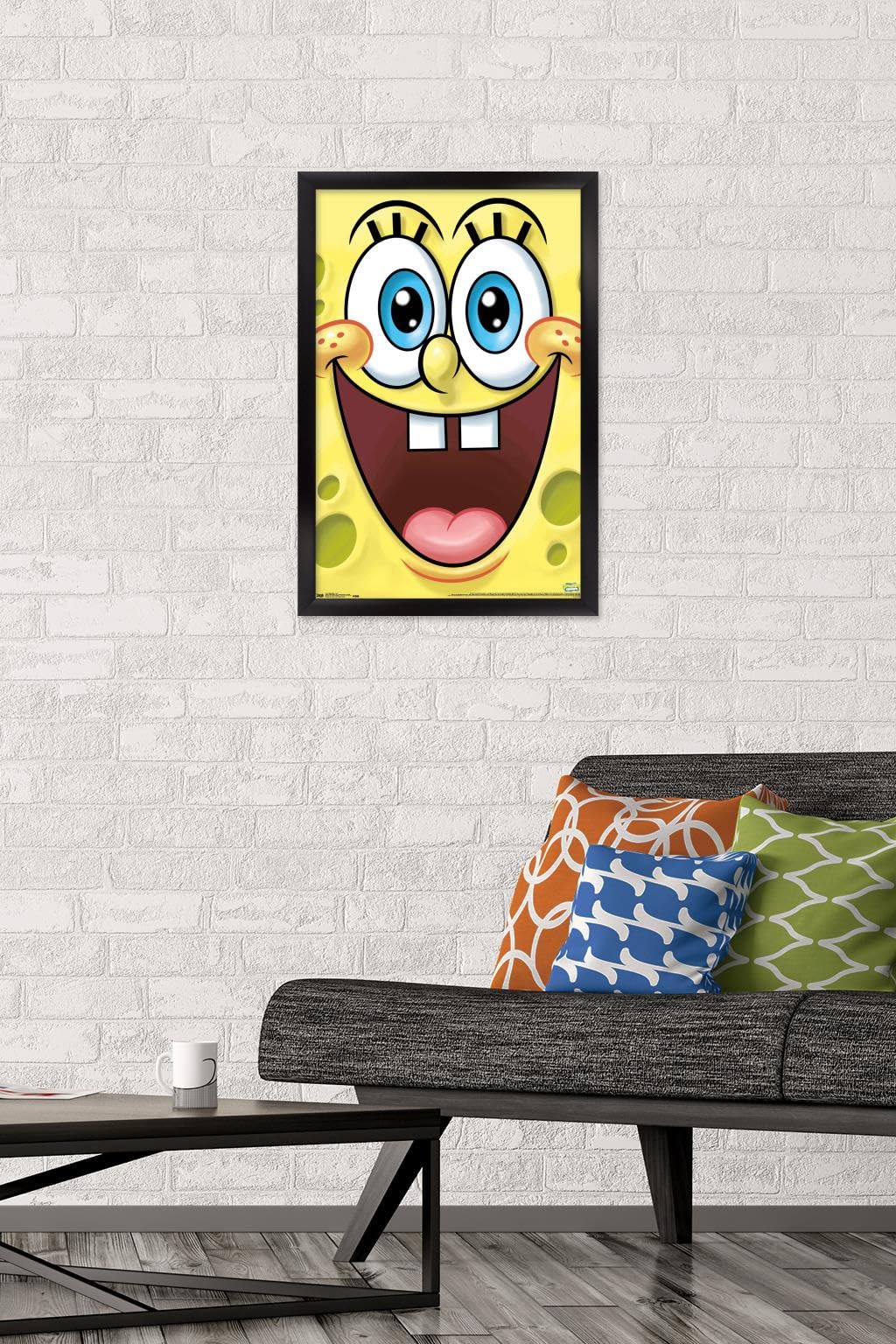 Trends International Nickelodeon SpongeBob SquarePants Framed Wall Poster - 14.725