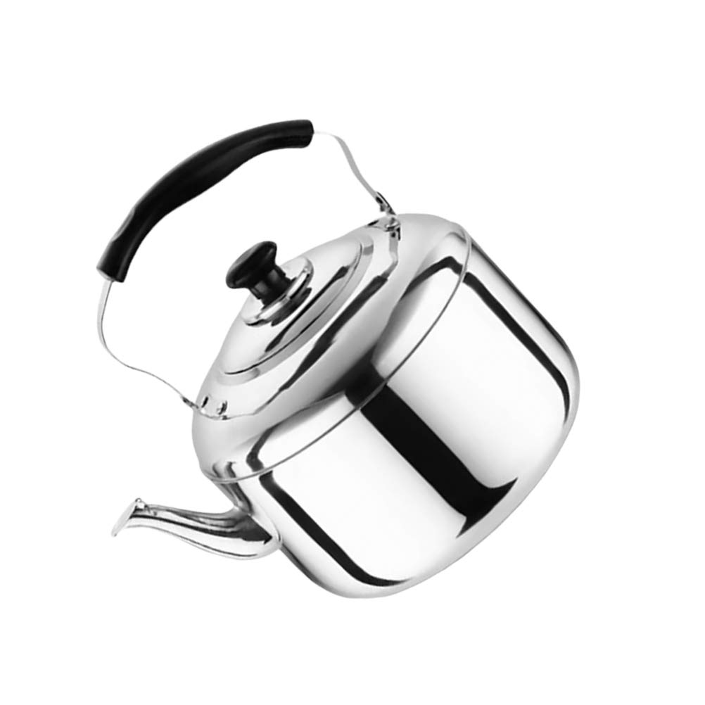 Yardwe 5.5L Stovetop Tea Kettle with Handle - Premium Blooming & Loose Leaf Tea Maker for Home & Office - Perfect for Herbal, Green & Black Tea Brewing