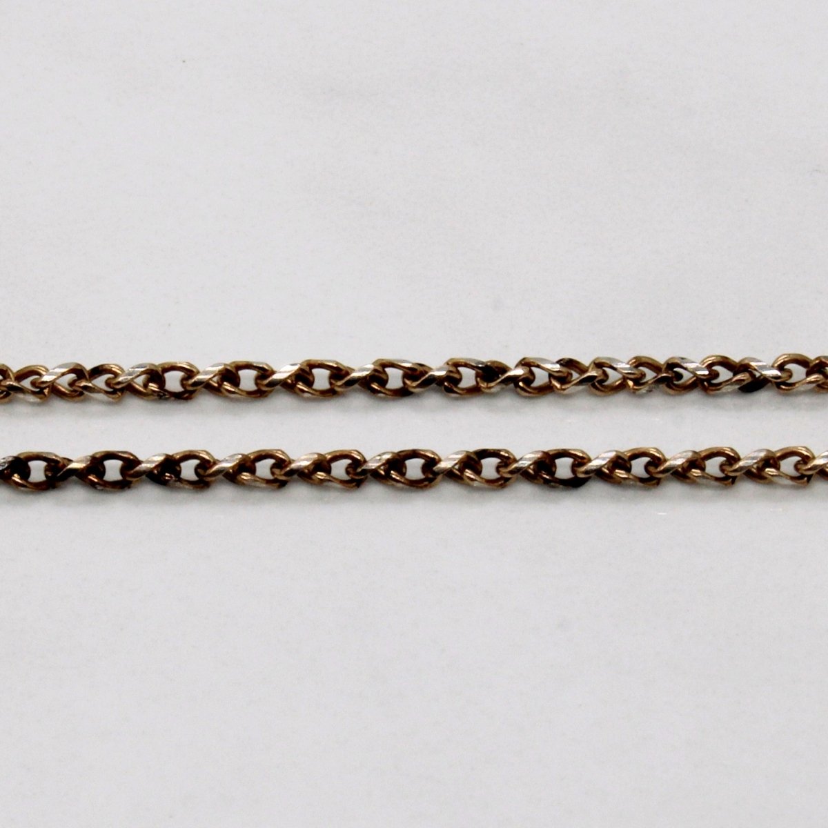 10K Yellow Gold Chain Necklace for Women - 18 Inch Solid Gold Rope Chain - Perfect for Layering, Gifting & Everyday Wear