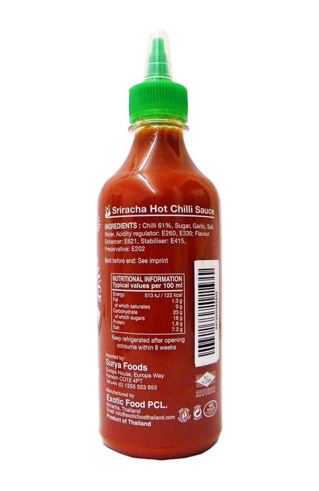 Flying Goose Brand Hot Chili Sauce - 16oz (Pack of 2) | Premium Spicy Condiment for Wings, Tacos & Asian Cuisine | Perfect for Cooking, Grilling & Gifting