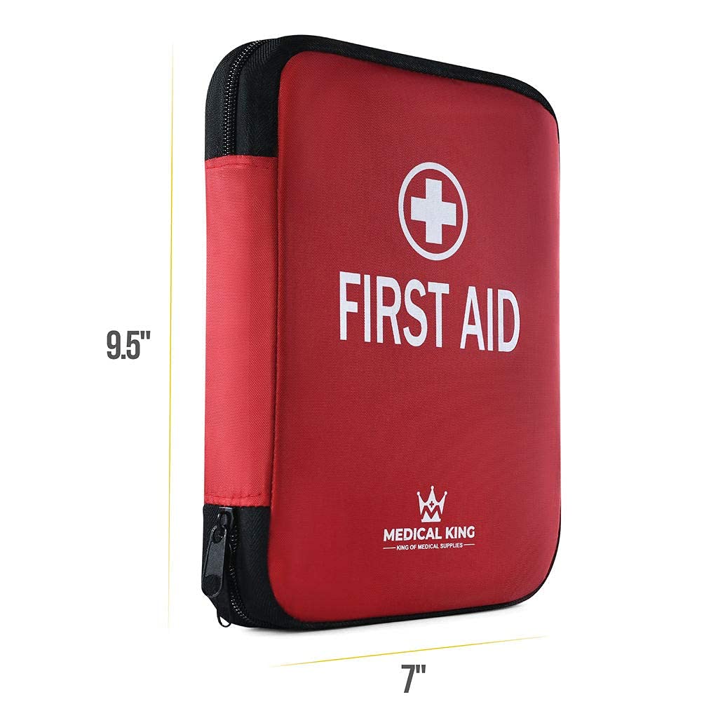 Medical King 360-Piece First Aid Kit – Comprehensive All-Purpose Emergency Supplies for Home, Work & Camping | Essential Safety Gear for Families, Offices & Outdoor Adventures