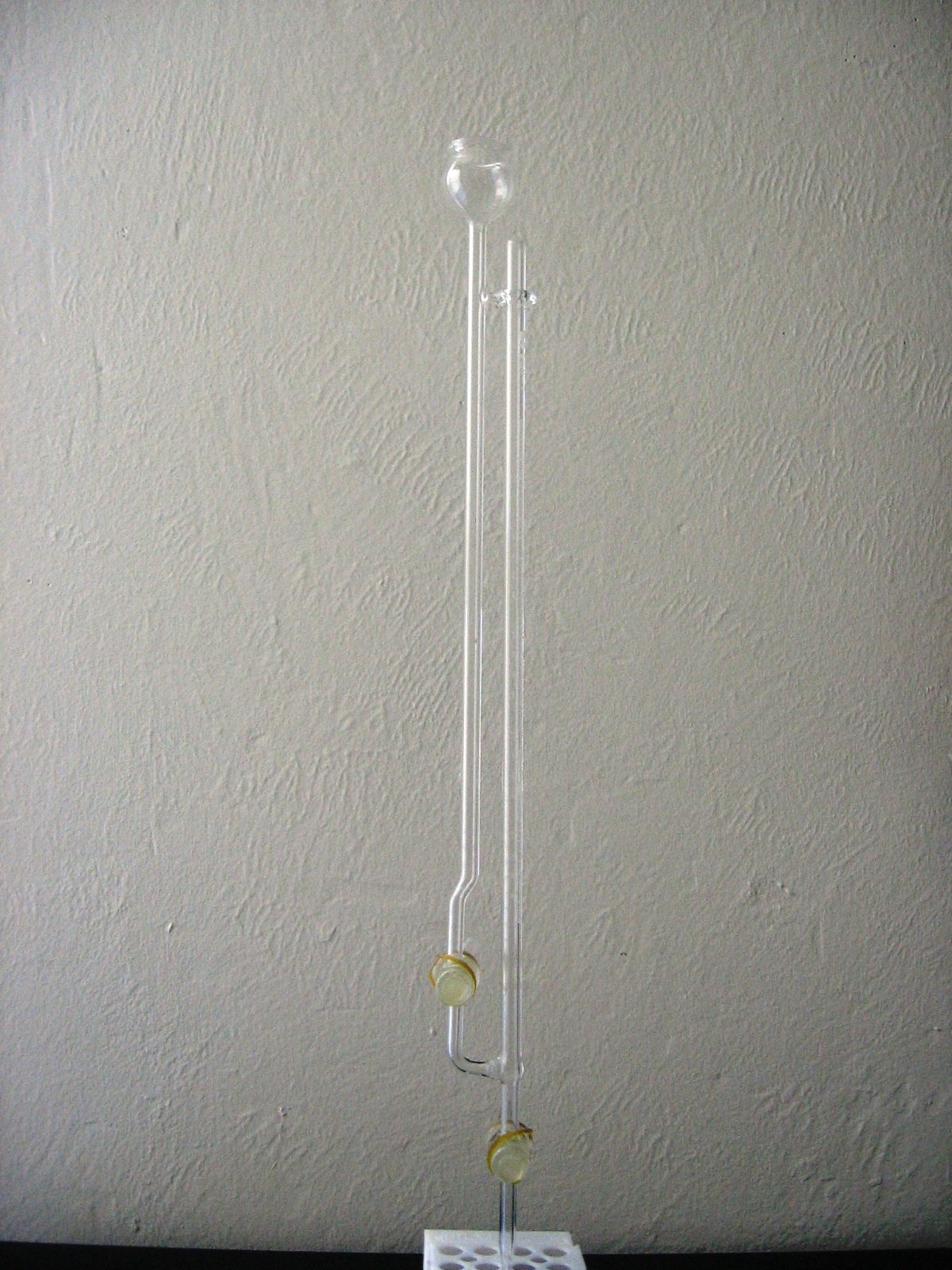 Beyondsupply - 5ml Lab Glass Micro Burette for Precise Liquid Measurement | Chemistry Experiments, Titration, Scientific Research & Laboratory Use