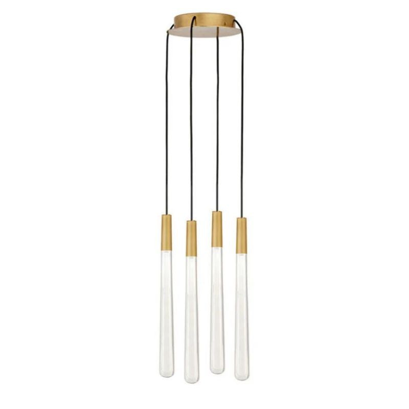 Elegant Noland Round Crystal Chandelier - Modern Ceiling Light Fixture for Dining Room, Living Room & Bedroom | Dimmable LED Lighting for Home Decor