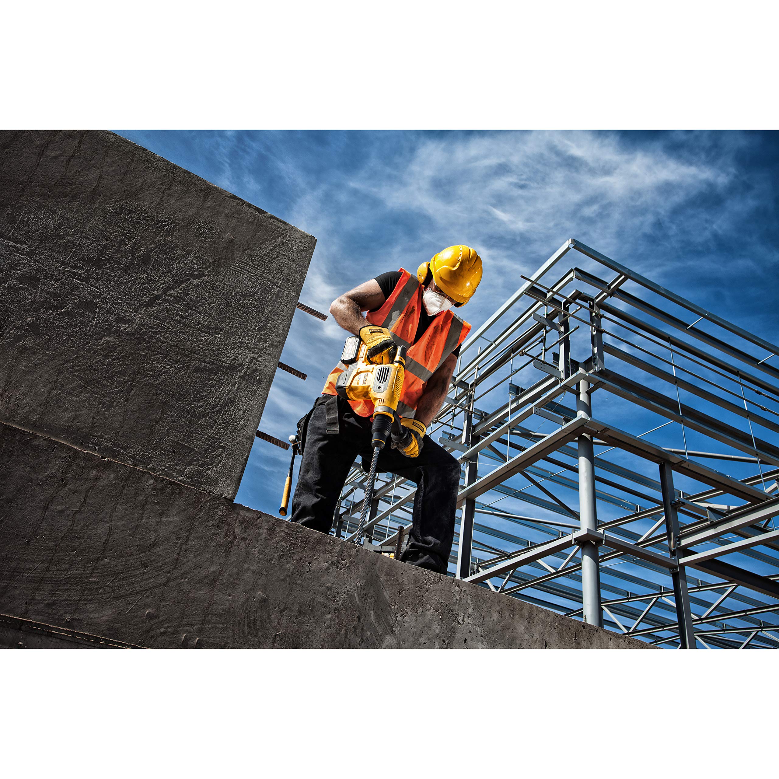 **DEWALT DT60838-QZ SDS-Max Rotary Hammer Drill, 35 x 570 x 440mm – Heavy-Duty Concrete Drilling for Construction & Demolition**