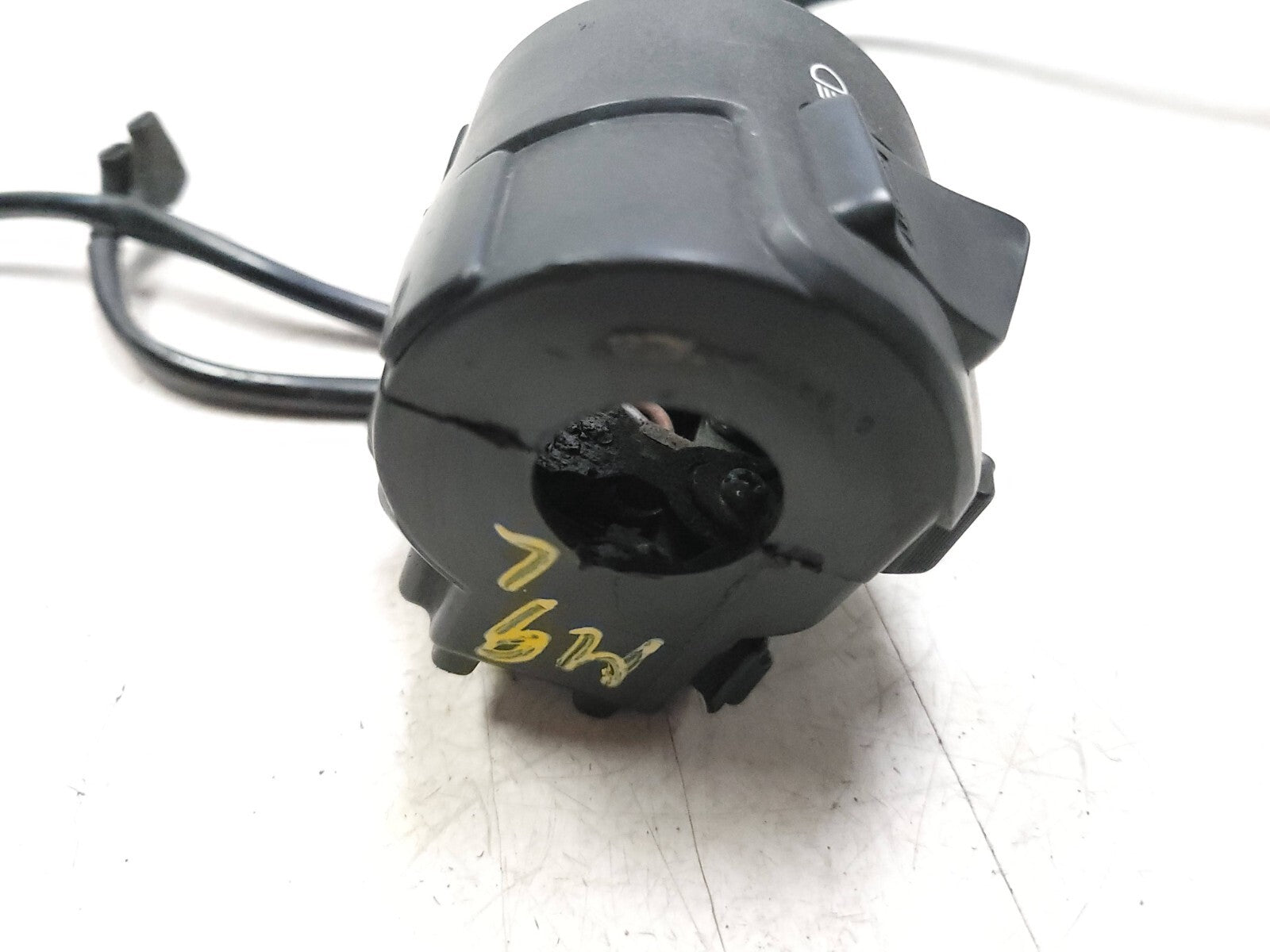 2004-2005 Honda CBR1000RR Left Hand Control Switch Block OEM Replacement - Perfect for Motorcycle Repair & Racing Upgrades