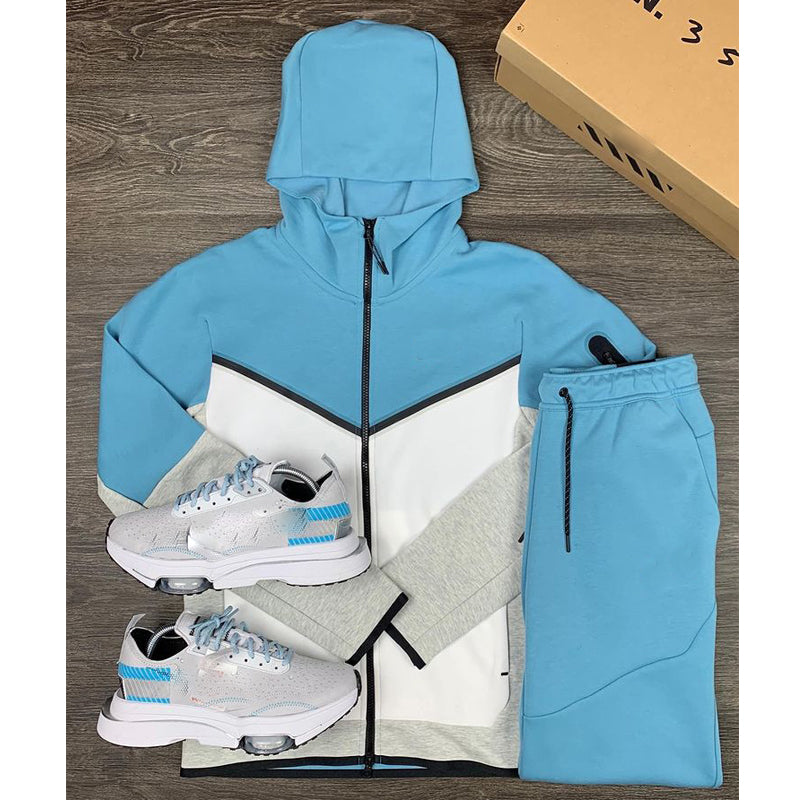 Men's 2-Piece Hoodie Tracksuit Set - Comfortable Pullover Hoodie & Jogger Pants for Casual Wear, Gym, and Lounge