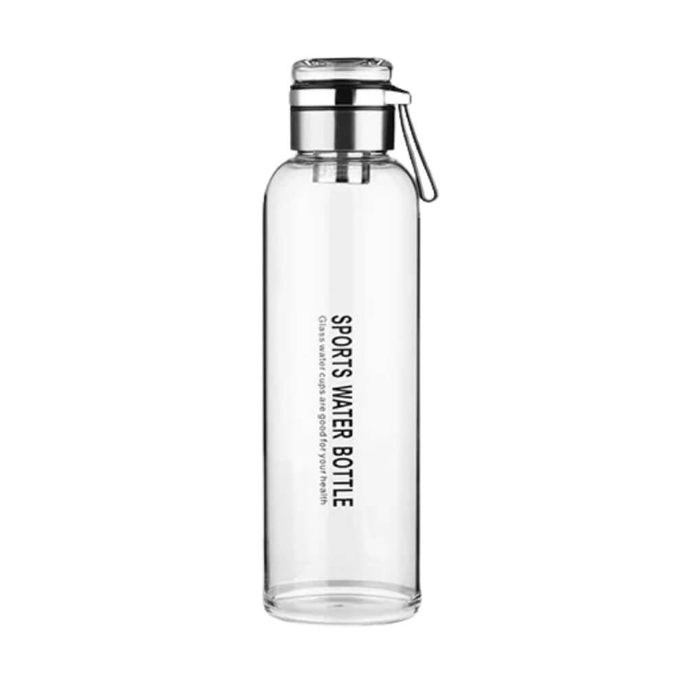 Aspen Glass Sports Water Bottle - BPA Free, Leak Proof, 20oz Insulated Water Bottle for Gym, Hiking & Outdoor Activities | Eco-Friendly Reusable Water Bottle for Fitness, Running & Travel