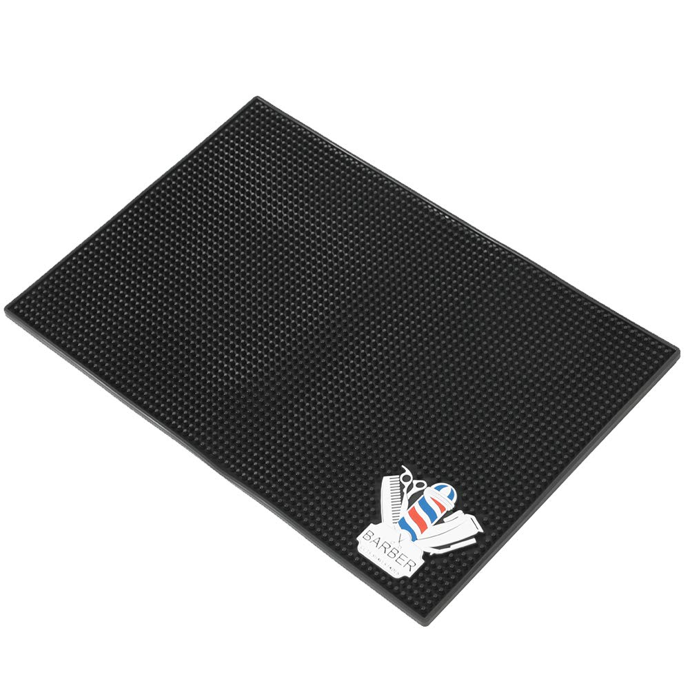 Heat Resistant Silicone Mat for Hair Styling Tools - Universal Fit for Flat Irons, Curling Wands & Hair Dryers | Salon-Grade Protection for Countertops & Vanity Tables | Perfect for Home & Professional Hair Styling