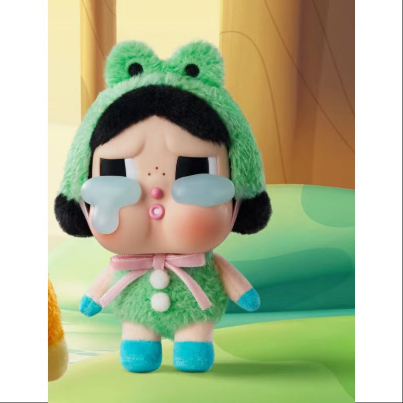 Crybaby Crying Again Series Vinyl Face Plush Doll Complete Set - Collectible Soft Plush Toy for Anime Fans, Home Decor & Gift Giving