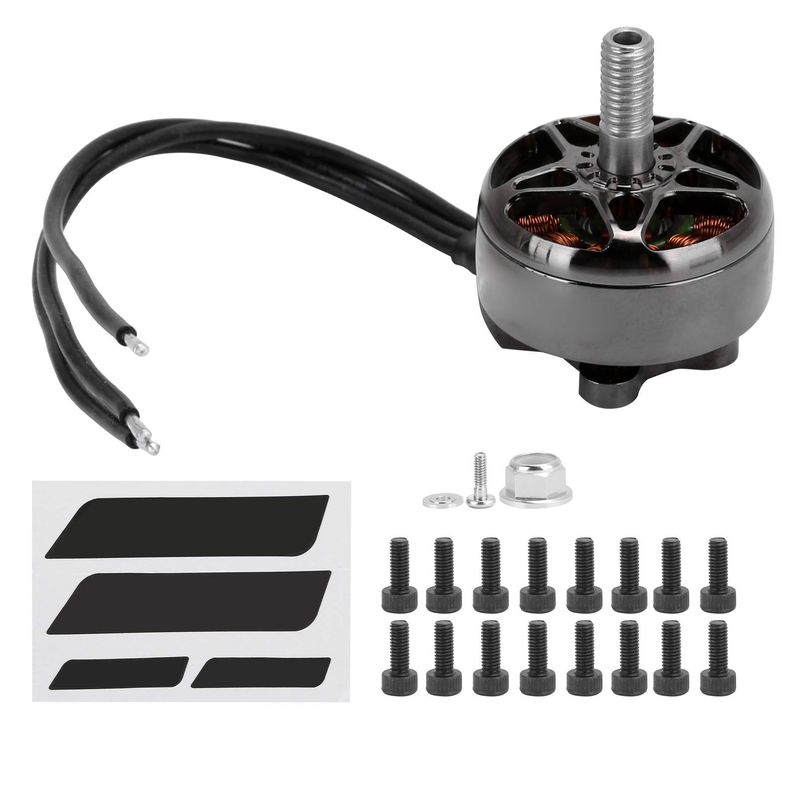 VGEBY ECOII 2306 1900KV Metal RC Drone Motor - Professional FPV Racing Brushless Motor with Plus Thread for DIY Drone Building & Repair | Perfect for FPV Racing, Aerial Photography & RC Hobbyists