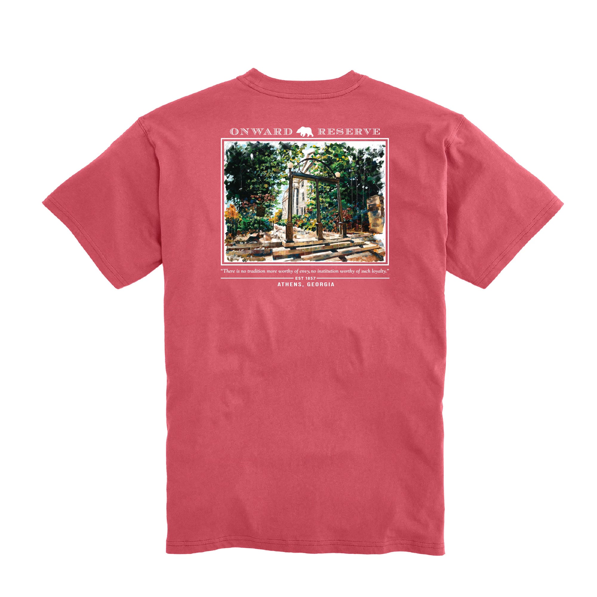 Arches Short Sleeve T-Shirt for Men - Comfortable Cotton Casual Tee for Everyday Wear | Perfect for Hiking, Travel & Outdoor Activities