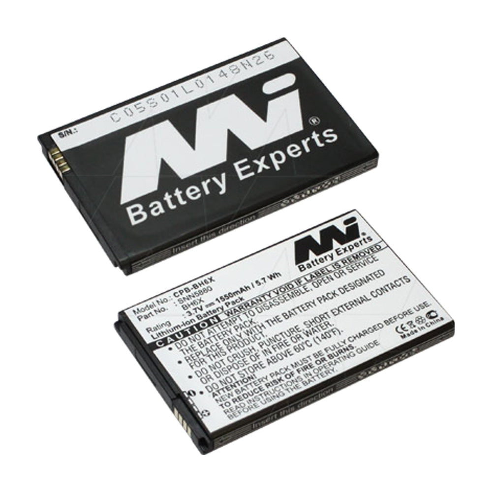 3.7V 1550mAh Li-Ion Replacement Battery for Motorola Phones - Long Lasting Power for Moto G/E/X Series (Perfect for Travel, Work & Daily Use)