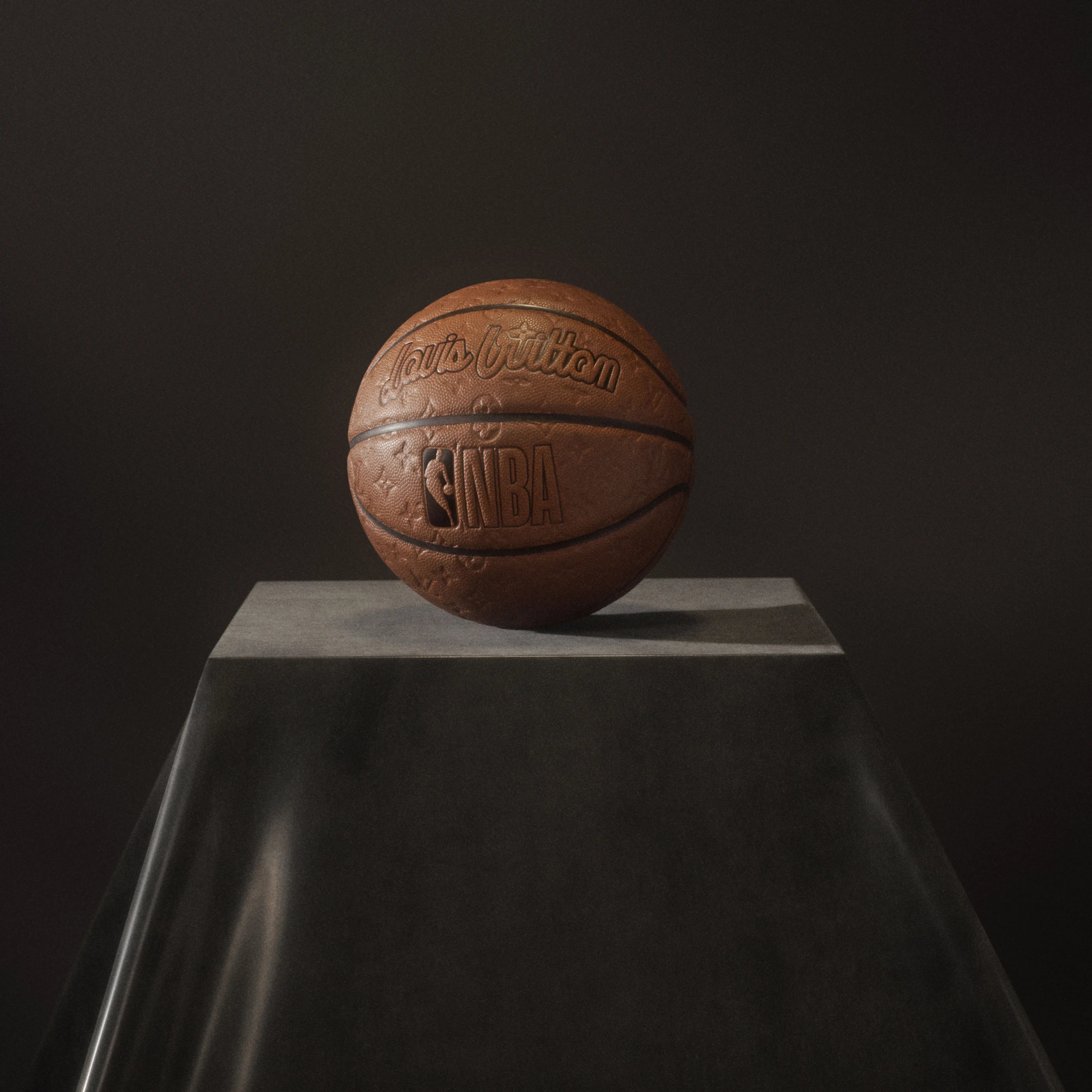 Louis Vuitton x NBA Basketball Brique - Luxury Designer Basketball for NBA Fans | Perfect for Collectors, Gifts & Sports Decor