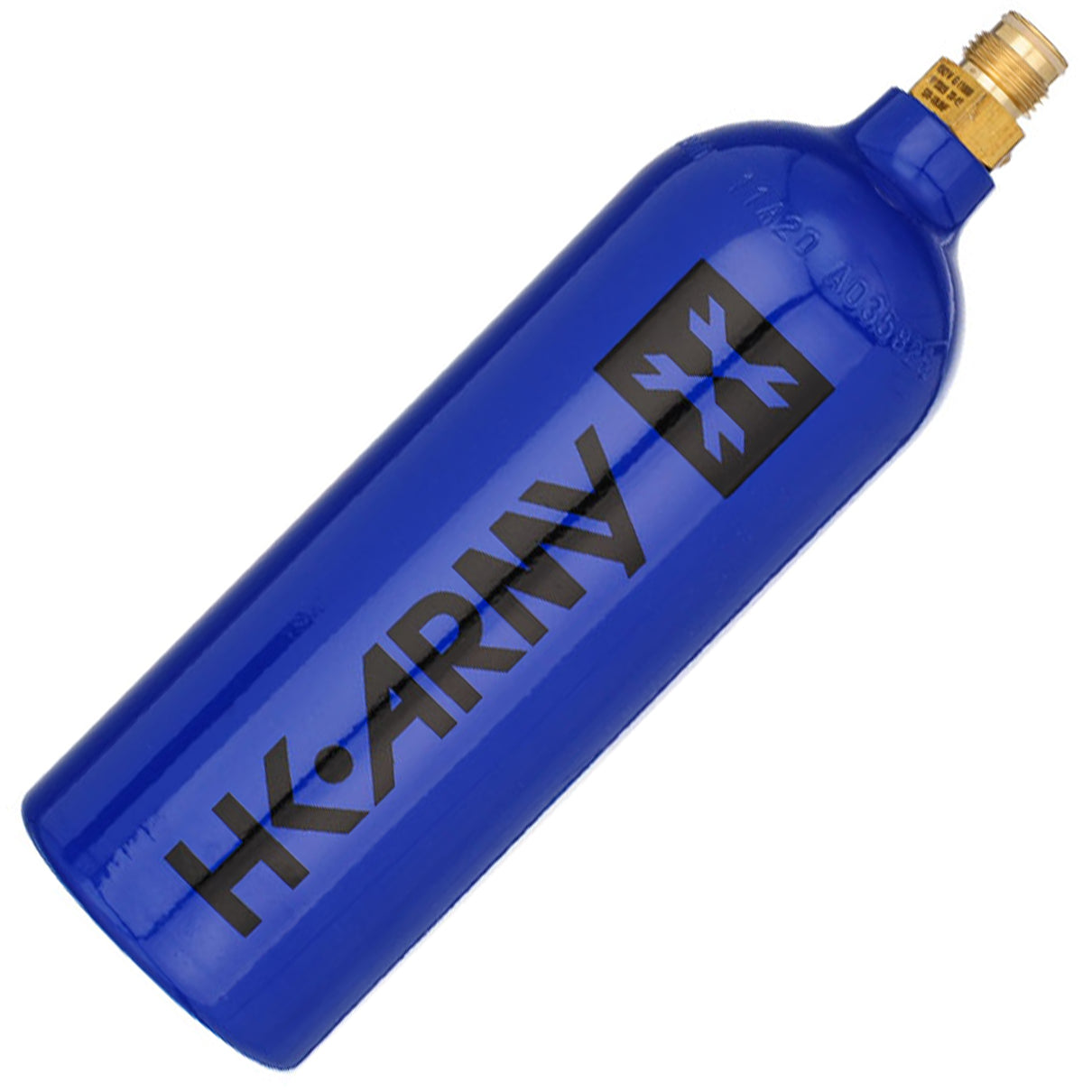 20oz Aluminum CO2 Air Tank - Portable Refillable Paintball & SodaStream Cylinder - Perfect for Paintball, Homebrewing & Carbonating Drinks (Blue)