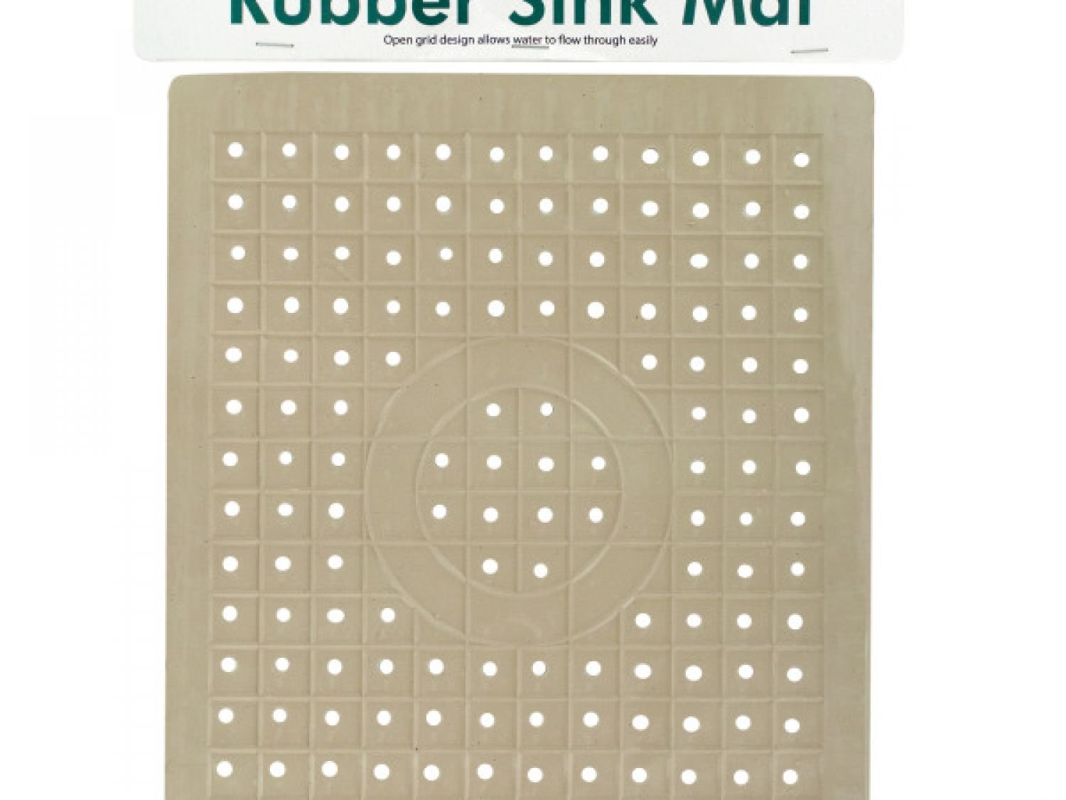 StarSun Depot Square Rubber Sink Mat - Set of 100, Non-Slip Kitchen Sink Liner for Dishes, Utensils & Cookware | Durable & Easy to Clean | Perfect for Kitchen Organization, Dish Drying & Counter Protection