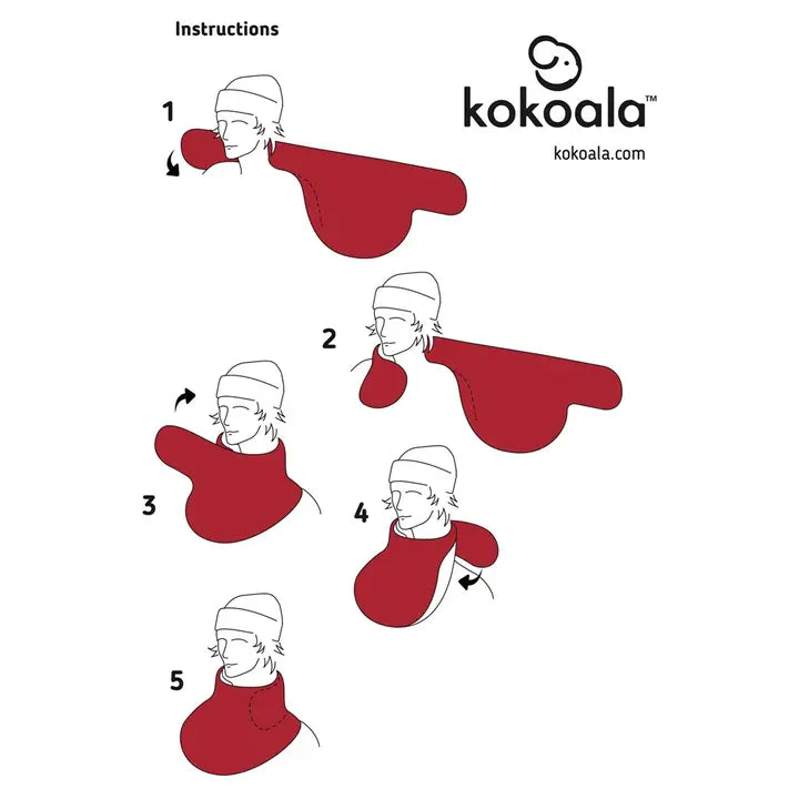 Kokoala Neck Gaiter - Breathable & UV Protection Face Cover for Outdoor Activities, Hiking, Cycling & Running