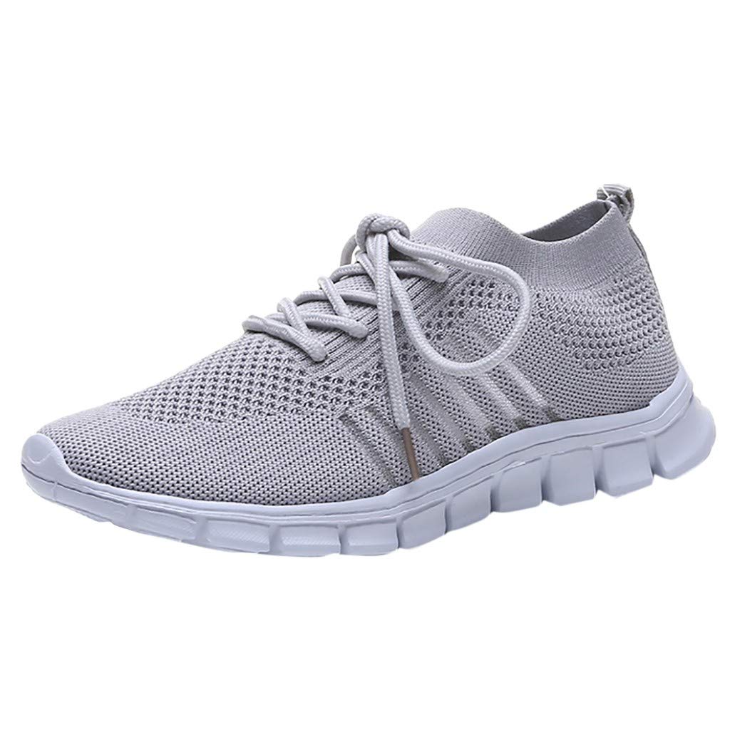 Women's Breathable Mesh Walking Shoes - Lightweight Athletic Sneakers for Running, Casual Sport & Everyday Wear | Slip-On Knit Design for Comfort & Style