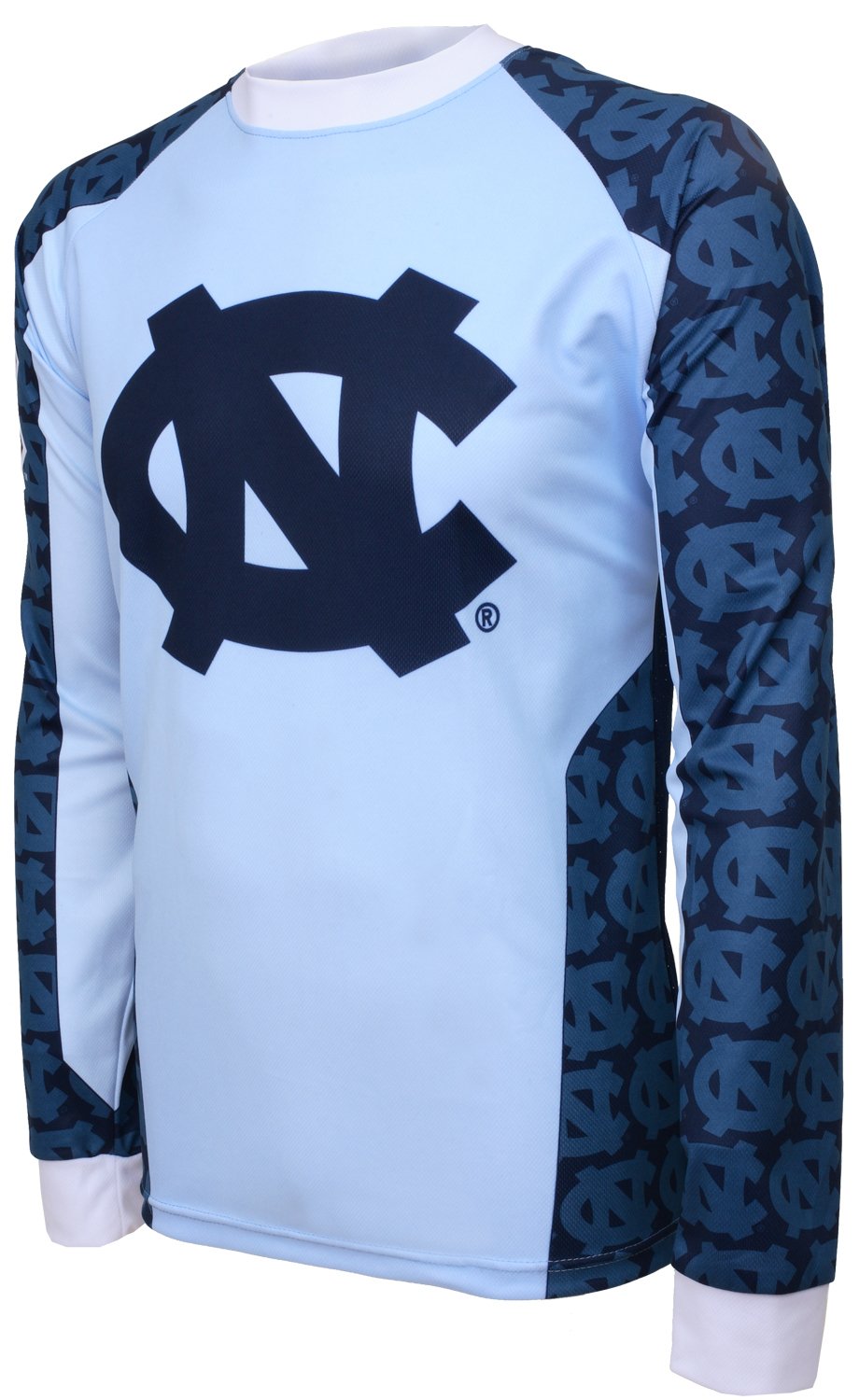 NCAA North Carolina Tar Heels Mountain Bike Cycling Jersey - Breathable Performance Shirt for Men & Women - Perfect for Road Cycling, Mountain Biking & Fan Events