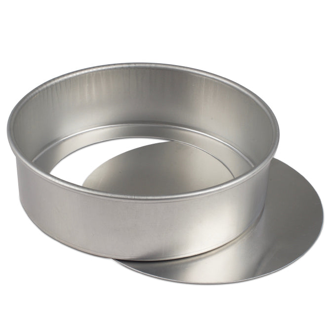 3 Inch Removable Bottom Cake Pan - Non-Stick Baking Pan for Cheesecake, Tarts & Pies - Perfect for Home Baking & Professional Dessert Making