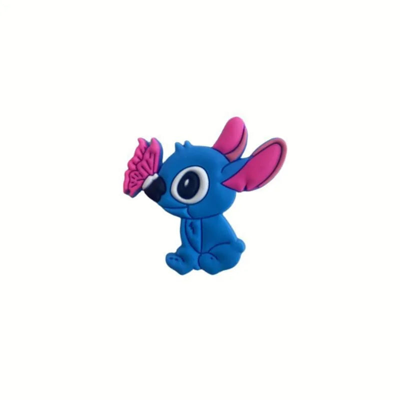 Cute Stitch Shoe Charms for Clogs & Sandals - Adorable Shoe Decor Pins for Kids & Women - Perfect Gift for Disney Fans & Shoe Lovers (Great for Parties, Gifts & DIY Shoe Customization)