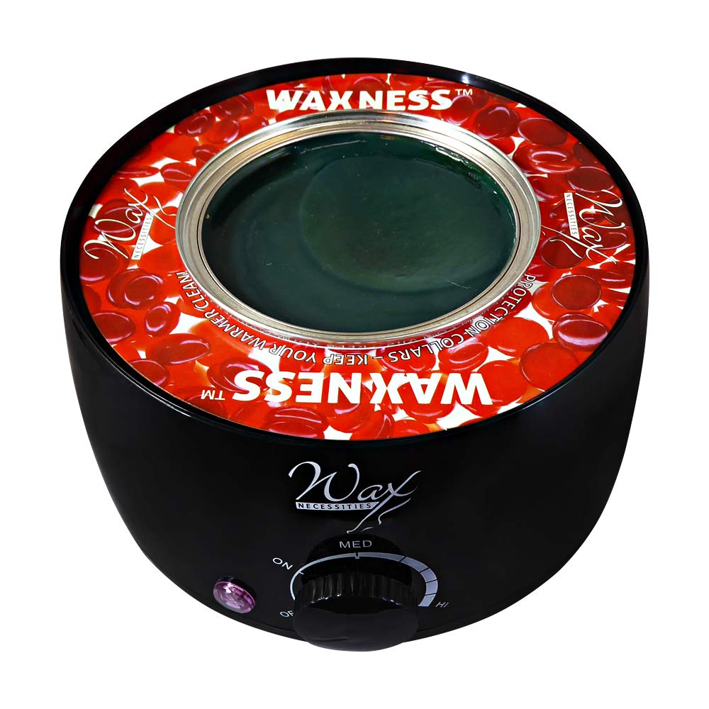 Waxness Waxing Multi-fit Protection Collars 50 Pack - Red - Fits Most 14 to 16 Oz Candle Tins & Jars - Ideal for Candle Making, Wax Melts, and DIY Beauty Products