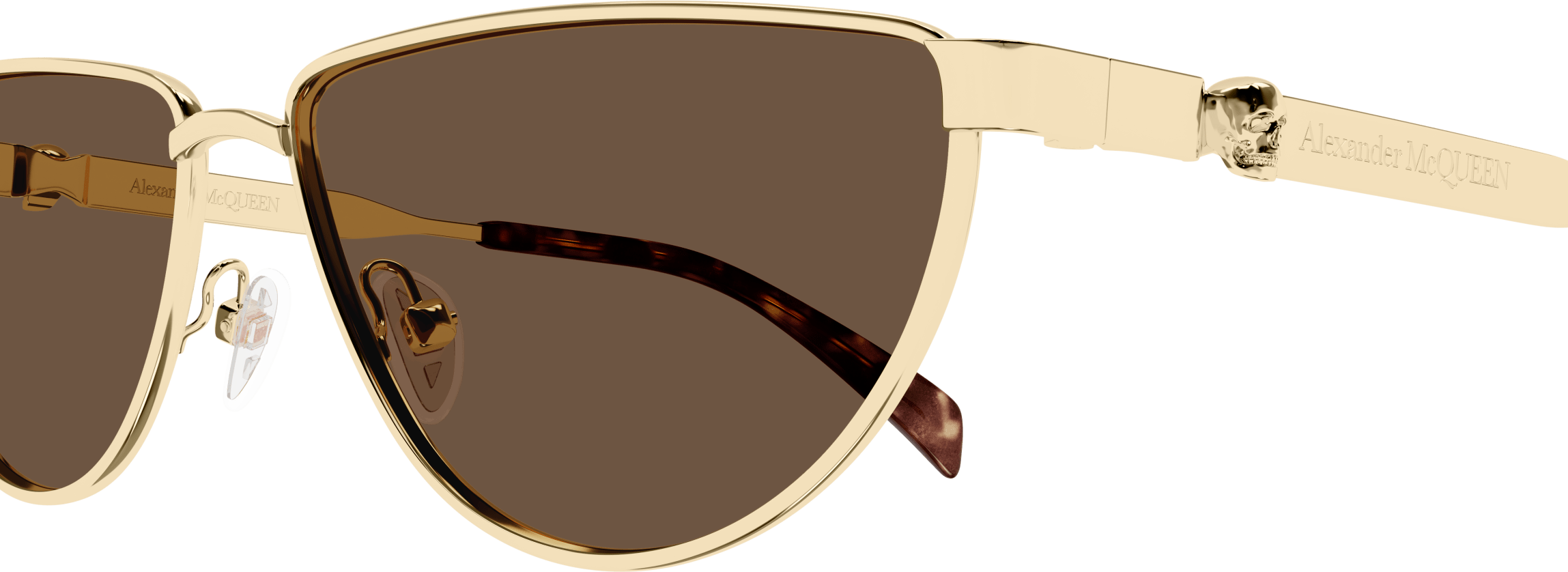 Alexander McQueen AM0456S Sunglasses - Luxury Designer Shades for Women & Men - UV Protection & Fashion Statement for Outdoor, Travel & Everyday Wear
