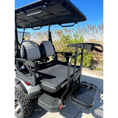 48V Electric Golf Cart 4 Seater - Lifted Renegade+ Edition Utility UTV | Compare to Coleman & Kandi | Red | Perfect for Golf Courses, Campuses & Resort Transportation