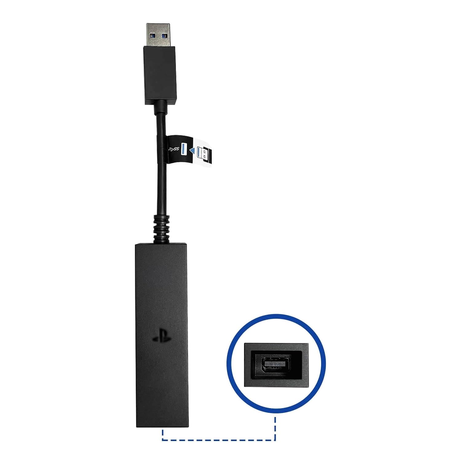 BEYEE PS4 to PS5 VR Camera Adapter - Compatible with PSVR on PS5 | Seamless Virtual Reality Gaming Experience for PlayStation 5 & PS4 | Perfect for Immersive VR Gaming, Streaming & Social Play